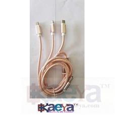 OkaeYa-Fashion Cable 3 in 1 Universal Type c
